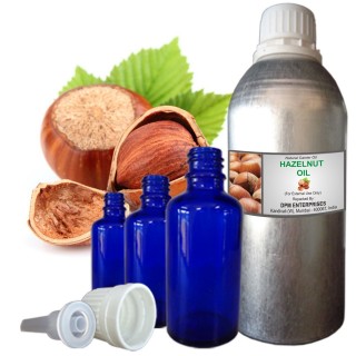 HAZELNUT CARRIER OIL, Corylus Avekkana, 100% Pure & Natural Carrier Oil